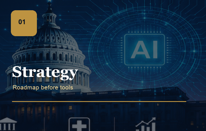 Strategy: roadmap before tools